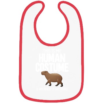 Discover Funny Capybara Lover Cute Bibs