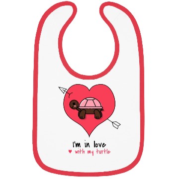 Discover I m In Love With My Turtle Bibs