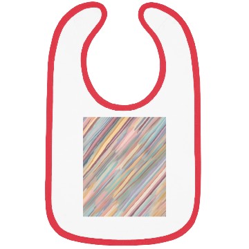 Discover Pastel Stripes Bibs