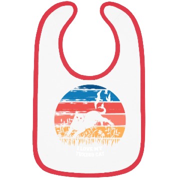 Discover I Love My Tuxedo Cat Bibs