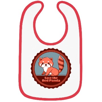 Discover Save The Red Panda Bibs