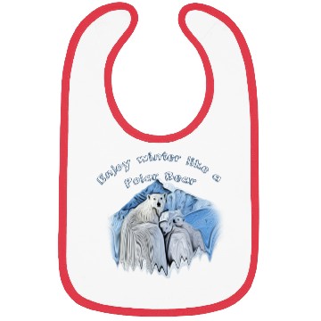 Discover Enjoy winter like a polar bear Bibs