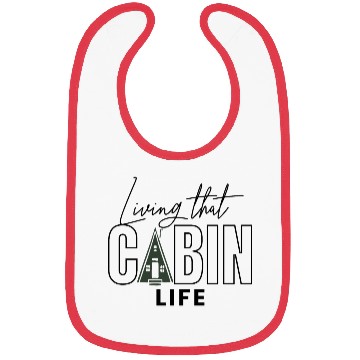 Discover Living That Cabin Life Bibs
