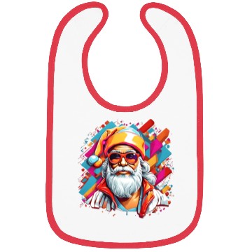 Discover Y2K Santa Claus Bibs