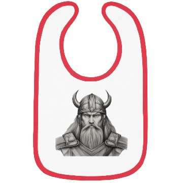 Discover viking warrior Bibs