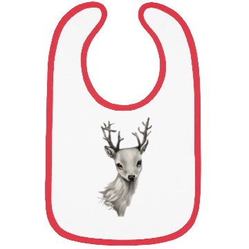 Discover Cute fantasy deer animal Bibs