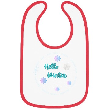 Discover Hello Winter Bibs