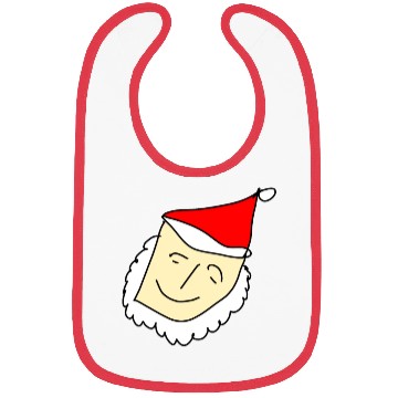 Discover Cartoon Santa Bibs