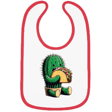 Discover Mexican taco cactus Bibs