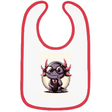 Discover Excelotl Geeky Spreadsheet Axolotl Bibs