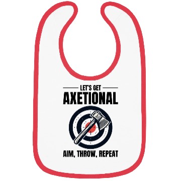 Discover Axetional Axe Throwing Bullseye Aim Throw Repeat Bibs
