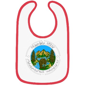 Discover Mountain Hiker Bear Wilderness Bibs