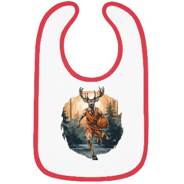 Discover Basketball player deer Bibs