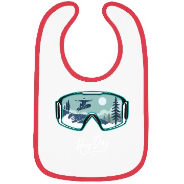 Discover Snowboarding Style logo. By "Hey Day" Bibs