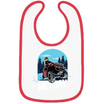 Discover ATV/Quad "Winter Riding" style logo. By "Hey Day" Bibs