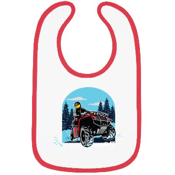 Discover ATV/Quad "Winter Riding" style logo. By "Hey Day" Bibs