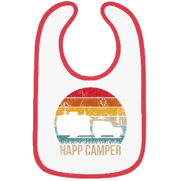 Discover Happy Camper Bibs