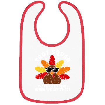 Discover Turkey Trot Squad Race Funny Thanksgiving Running Bibs