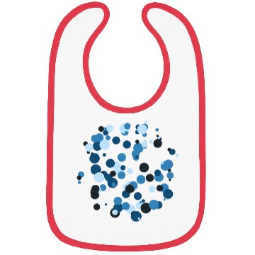 Discover abstract circles pattern Bibs