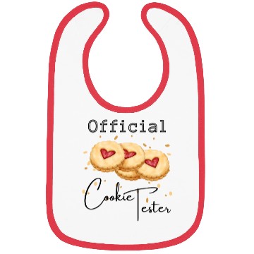 Discover Official Cookie Tester For Christmas Bibs