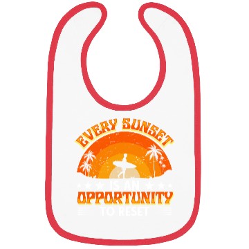 Discover Every Sunset Is An Opportunity To Rest Bibs