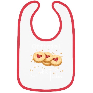 Discover Official Cookie Tester For Christmas Bibs