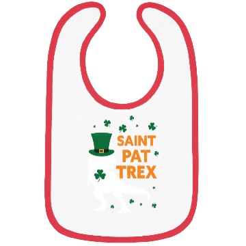 Discover Saint Pat T Rex St Patrick s Day Dinosaur Bibs