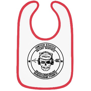 Discover Us Submarine Force Death From Below Silent Service Bibs