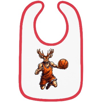 Discover Basketball player deer Bibs