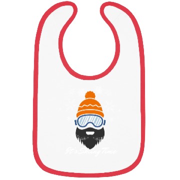 Discover It's Skiing Time Bibs