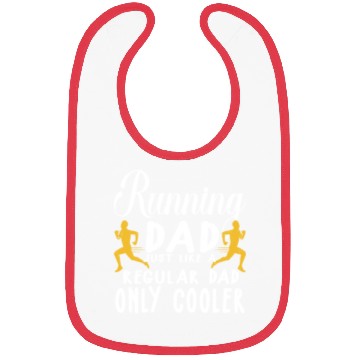 Discover Funny Running For Men Dad Marathon Runner Coach Ma Bibs