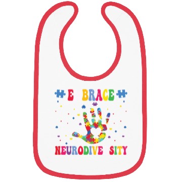 Discover embrace neurodiversity - Embrace ADHD Autism ASD. Bibs