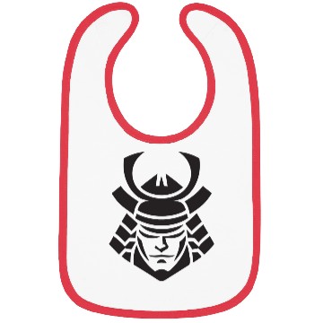 Discover Samurai Helmet Logo Katana Swordsman Bibs