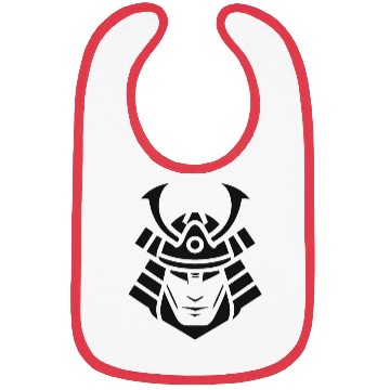 Discover Samurai Helmet Logo Katana Swordsman Bibs