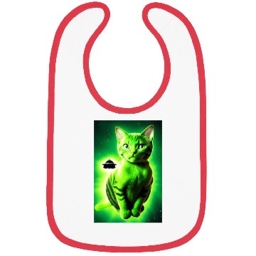 Discover Cute Alien Cat Bibs