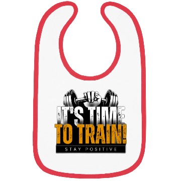 Discover It's Time To Train a Cool Design for you Bibs