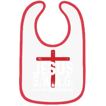 Discover Jesus Serve Worship and Pray SWAG Christian Bibs