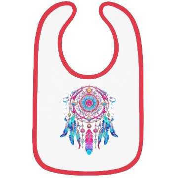 Discover Neon Dreamcatcher Fantasy | Plastic Poppy™ Bibs