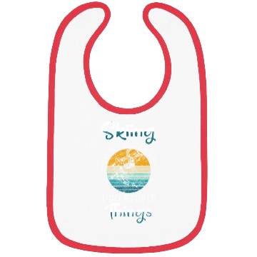Discover Skiers Mountain Winter Vacation Bibs