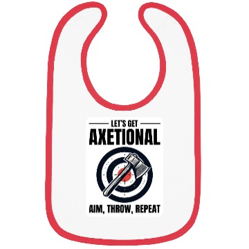 Discover Axetional Axe Throwing Bullseye Aim Throw Repeat Bibs