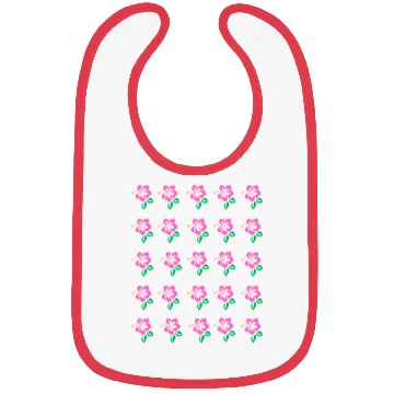 Discover aesthetic pink hibiscus Bibs