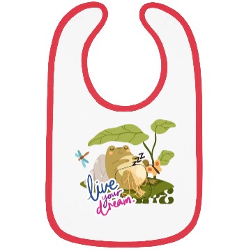 Discover big frog Dream Bibs