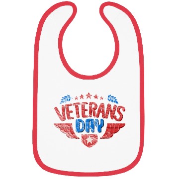 Discover Happy Veteran Day Bibs US Army Veteran