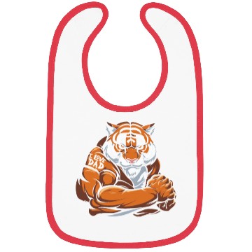 Discover Tiger I Love Dad Bibs