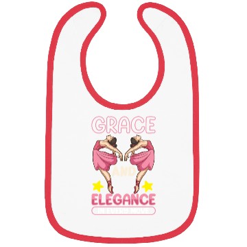 Discover Ballet Ballerina Dance Dancer Dancing Ballet Gift Bibs