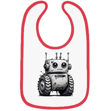 Discover Robot with off-road tires Bibs