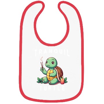 Discover Chilled Turtle Relaxed Turtles Bibs