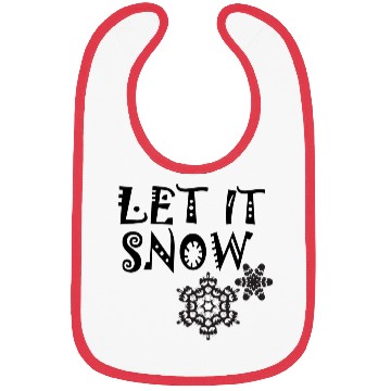 Discover let it snow on Bibs
