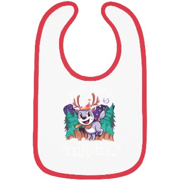 Discover Christmas Most Likely To Pet The Reindeer Santa Bibs