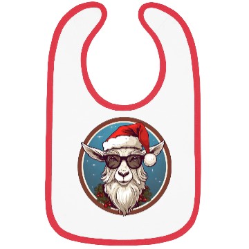 Discover Goat Christmas Bibs